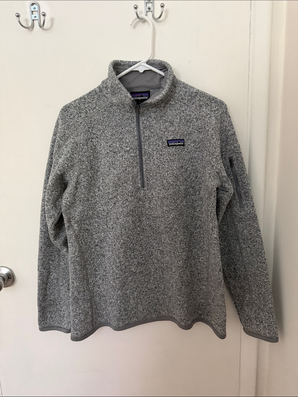 Patagonia Women’s Zip-Up Sweater - Heather Gray